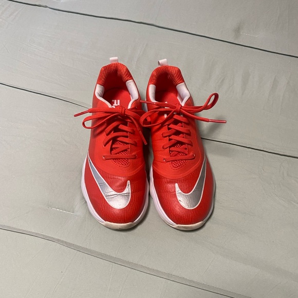 Nike Orange Golf Shoes with White Interior - Picture 1 of 4